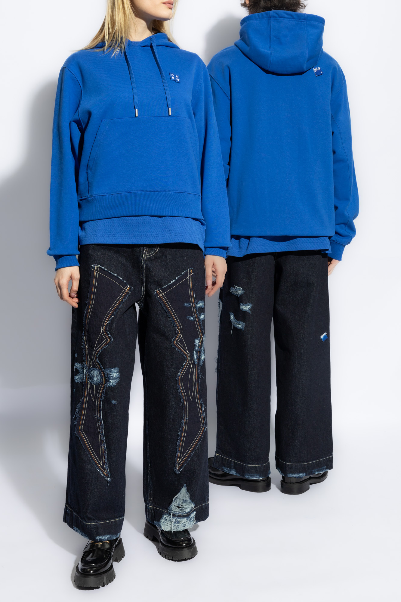 Ader error blue hoodie online